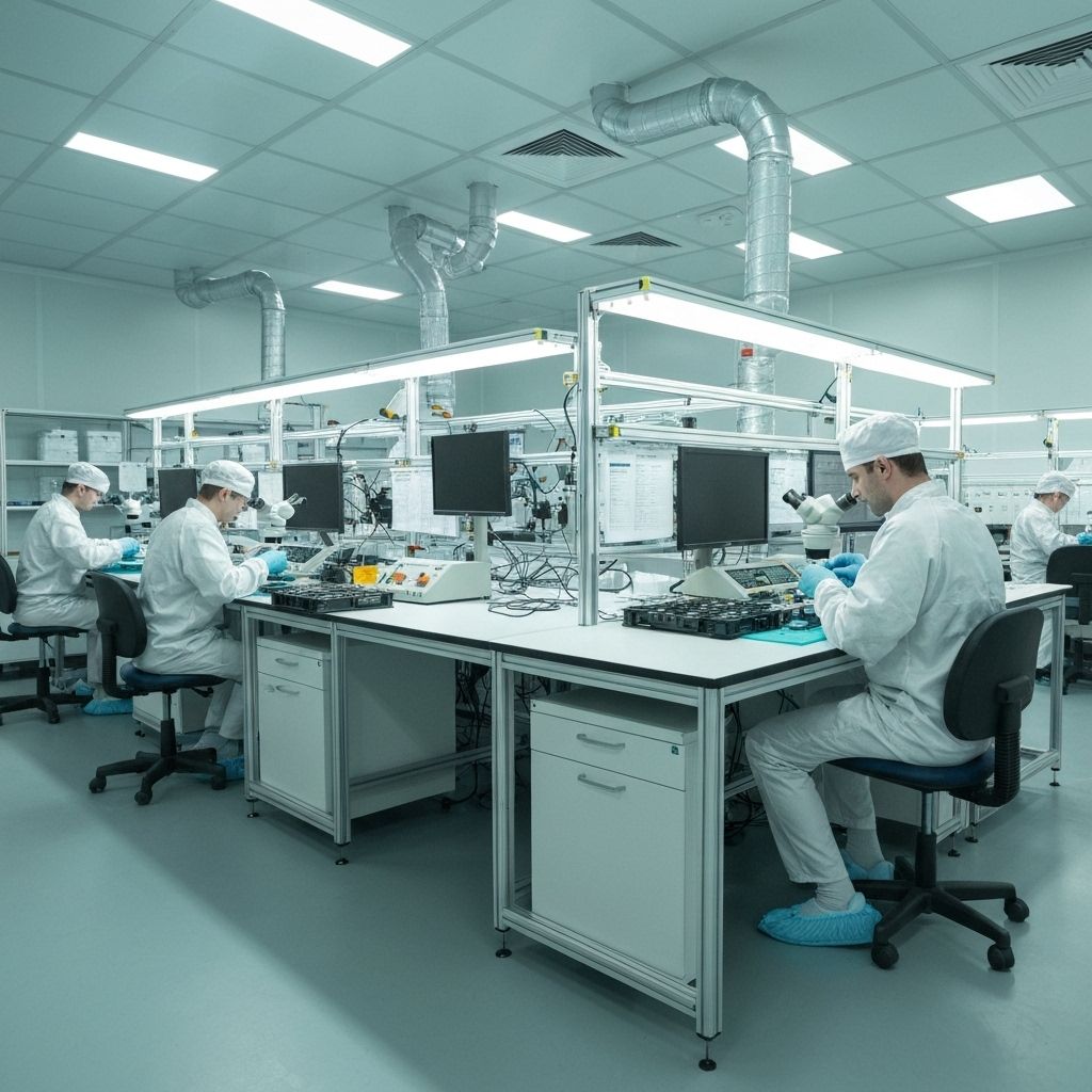 Cleanroom and Assembly Bench