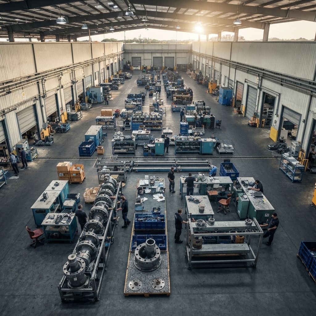 Industrial pump manufacturing